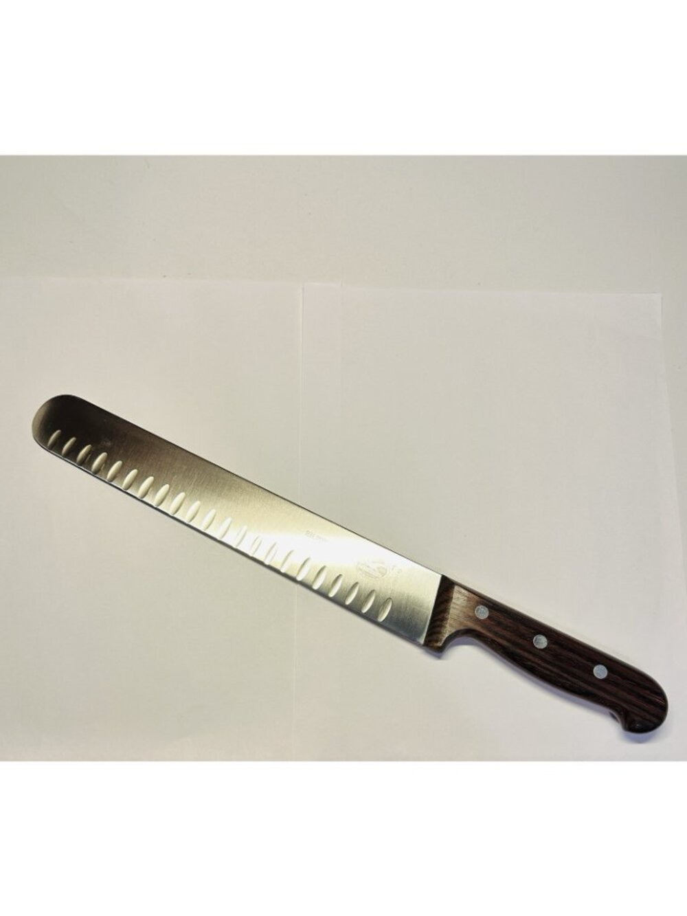 Victorinox Forschner Slicer Carving Knife 10" Granton Edge Wood 490-10 - Picture 2 of 8